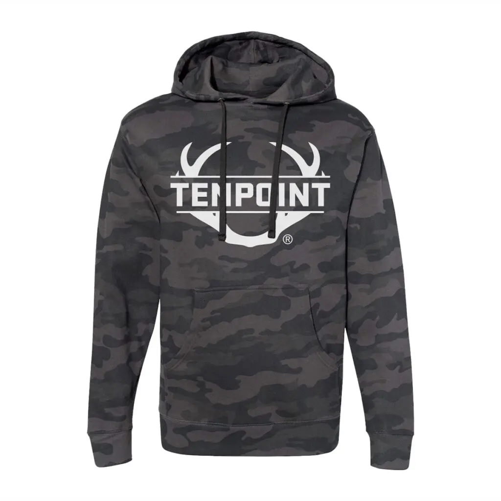 Black Camo Logo Hoodie