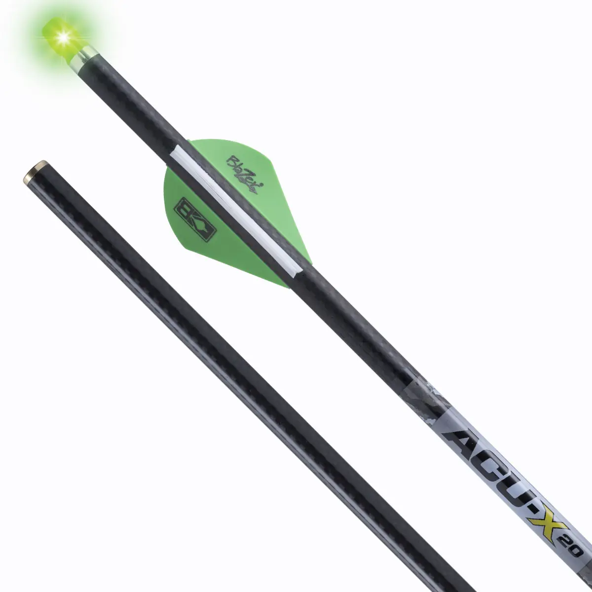 Acu X Rd Premium Carbon Arrows For Rail Less Reverse Draw Crossbows (3 Pack)