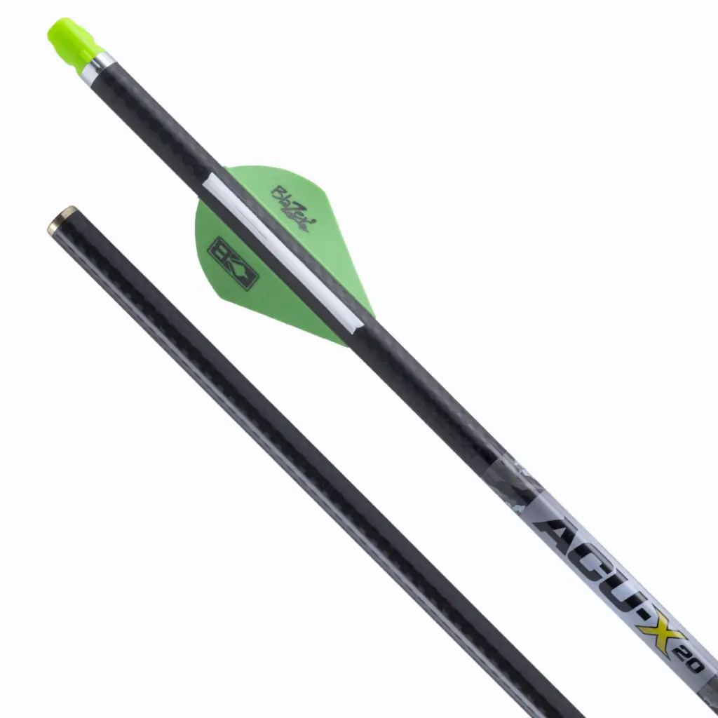 Acu X 20 Premium Carbon Arrows For Rail Less Forward Draw Crossbows (3 Pack)