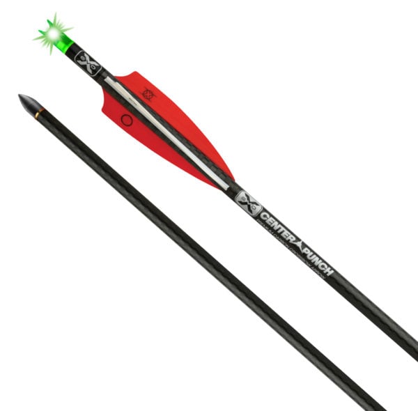 EVO-X Lighted Centerpunch Premium Carbon Crossbow Arrows
