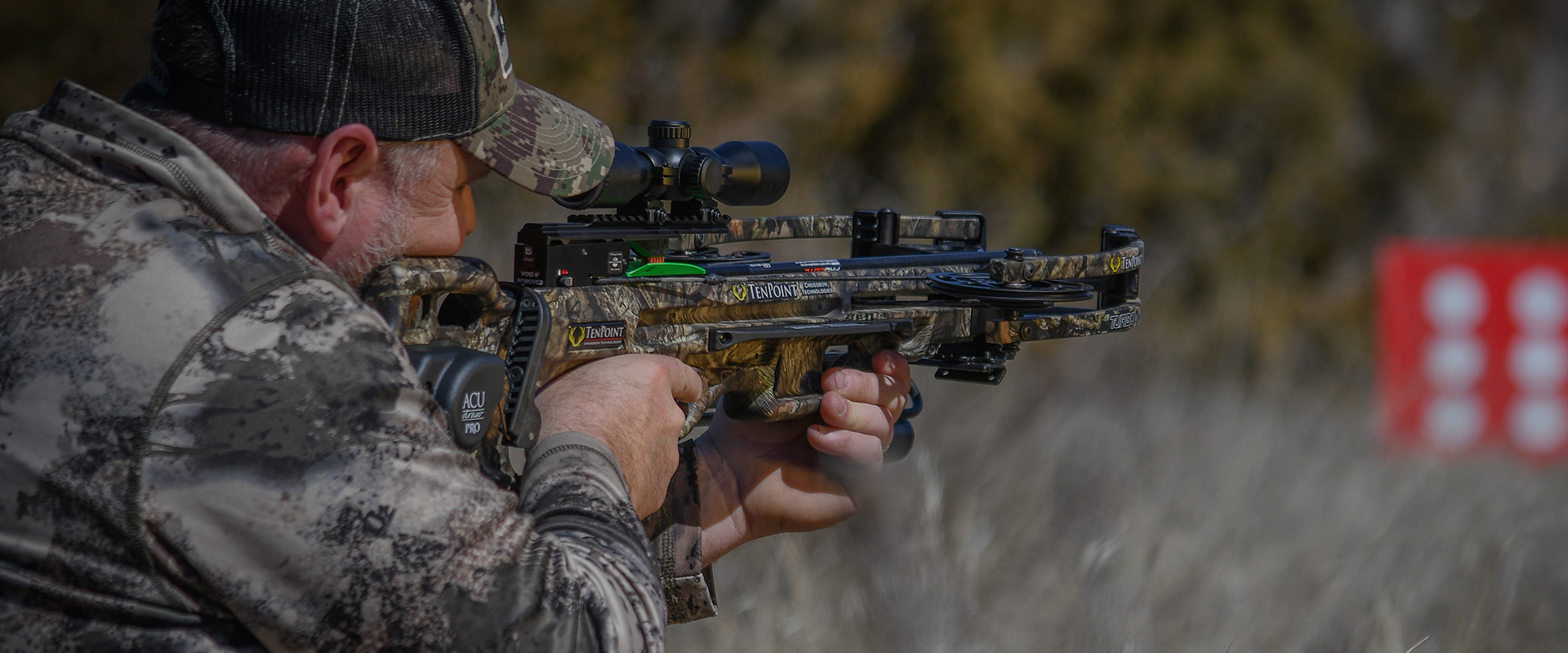 Turbo M1 Crossbow Being Shot at Target