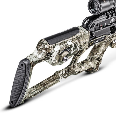 Close-up of TenPoint TEC-X Stock