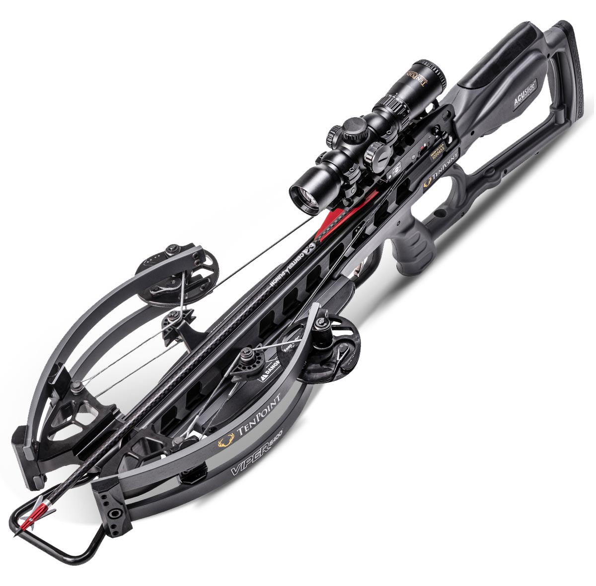 Graphite Gray TENPOINT Viper S400 Archery Crossbow Hunting Package-img-0
