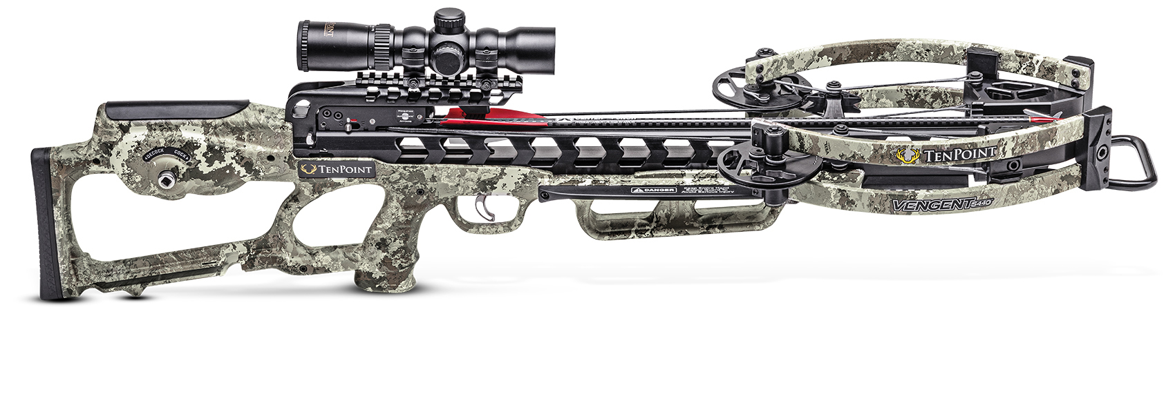Side-Profile Image of TenPoint Vengent S440 crossbow.