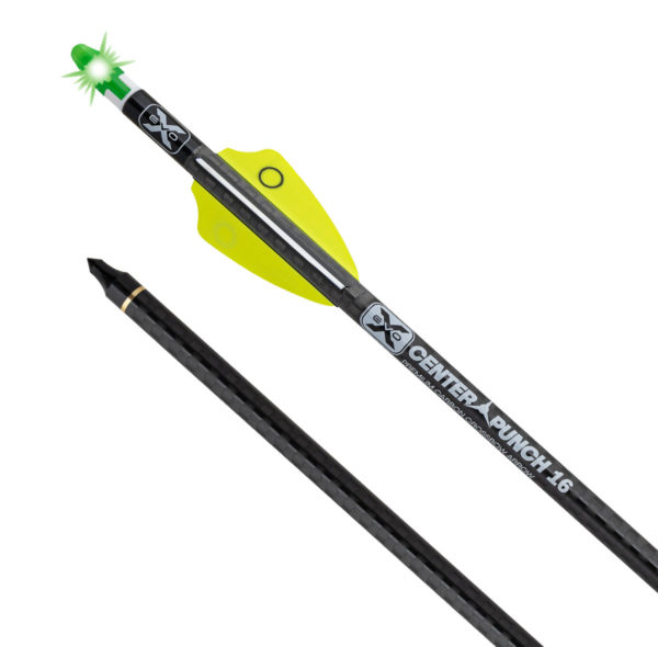 EVO-X Lighted CenterPunch16 Premium Carbon Crossbow Arrows (3-pack)