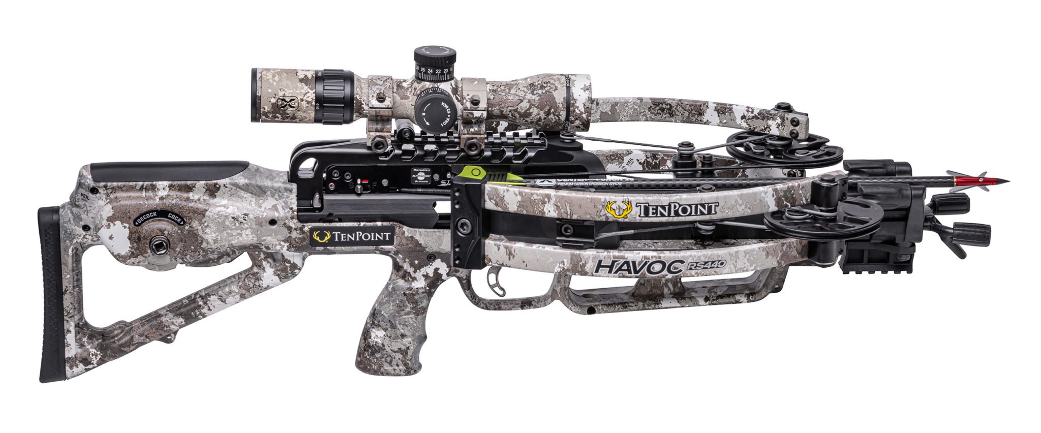 TenPoint Havoc Rs440 in Graphite With Target for sale online 