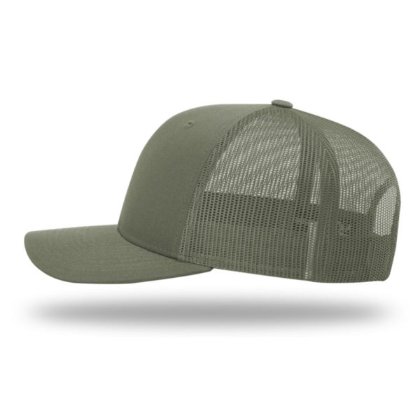 TenPoint OD Green Trucker Hat Side View