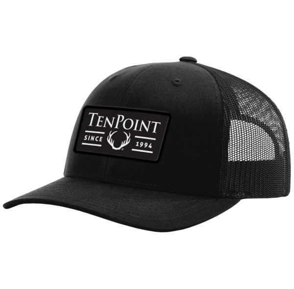 TenPoint Black Trucker Hat