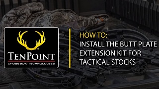 In this video, we explain how to install the Butt Plate Extension Kit for Tactical Stocks (HCA-481).  This kit allows you to add up to 1