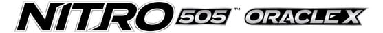 Nitro 505 Oracle X Logo