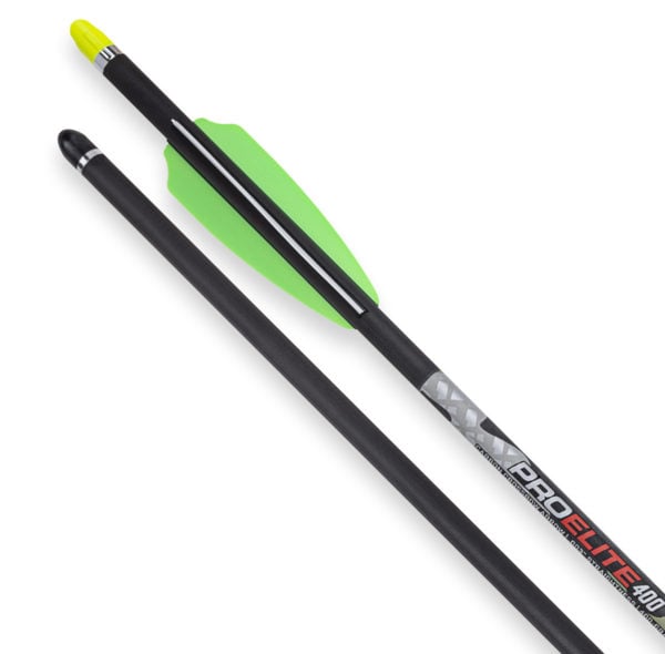 Non-Lighted Pro Elite 400 Carbon Crossbow Arrows