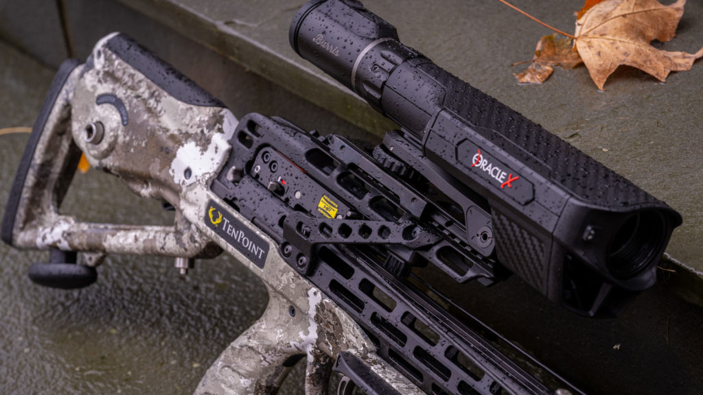TenPoint Stealth 450 Oracle X Crossbow | Fastest Forward Draw Crossbow and Rangefinding Scope