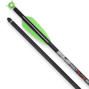 Lighted Alpha Blaze Pro Elite 400 Carbon Crossbow Arrows