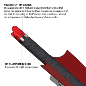 Lighted CenterPunch HPX Premium Carbon Crossbow Arrow