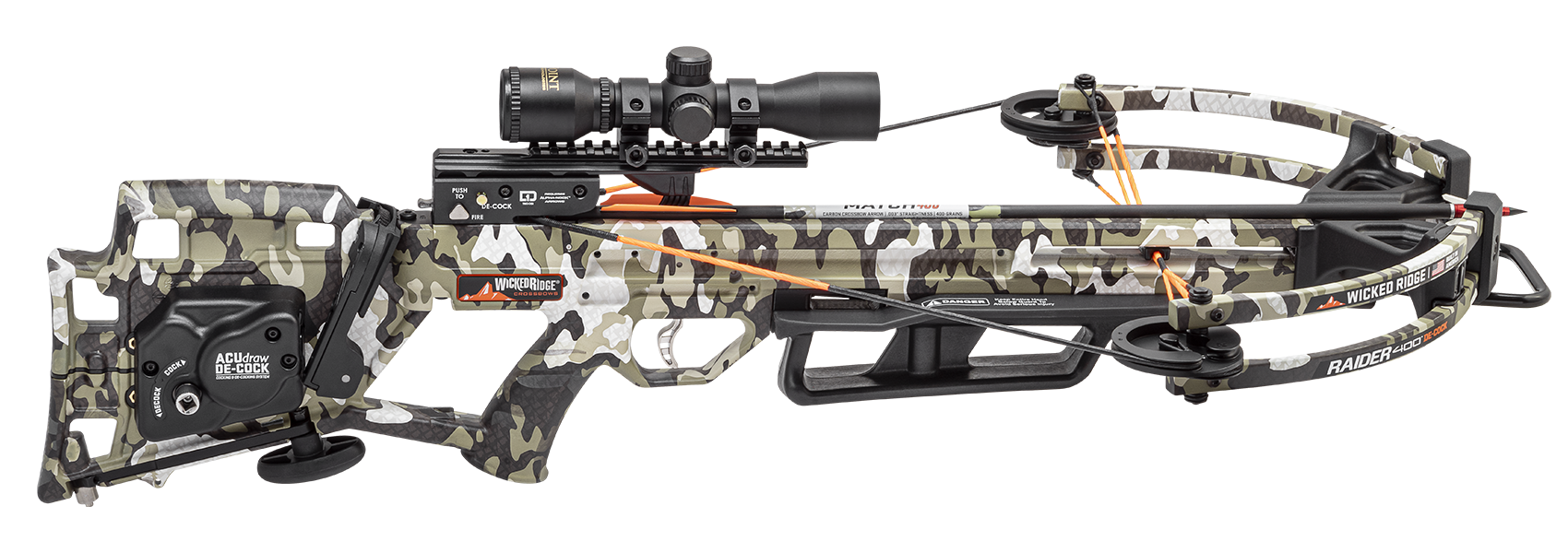 Raider 400 De Cock Acudraw De Cock, Multi Line Scope (certified Pre Owned)