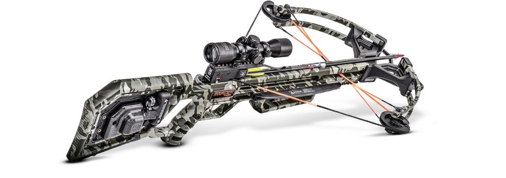 Wicked Ridge Invader 400 Crossbow Quartering Away